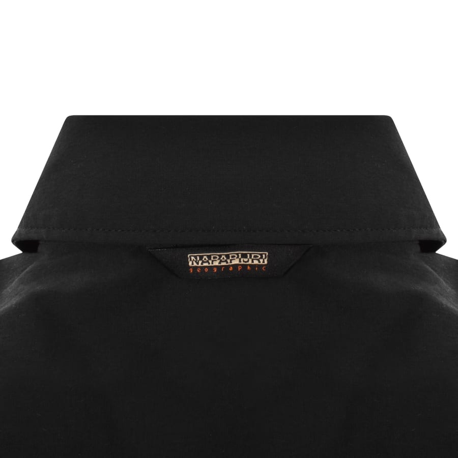 Napapijri G Bosson Long Sleeve Shirt Black | Mainline